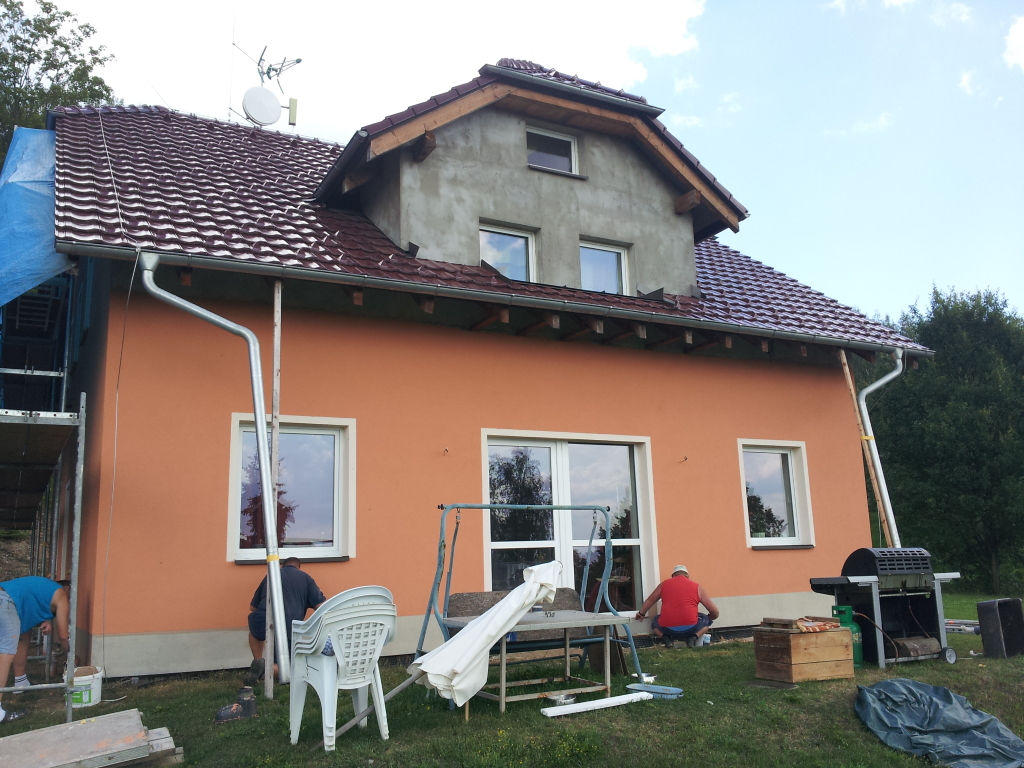 Povrchová úprava fasády